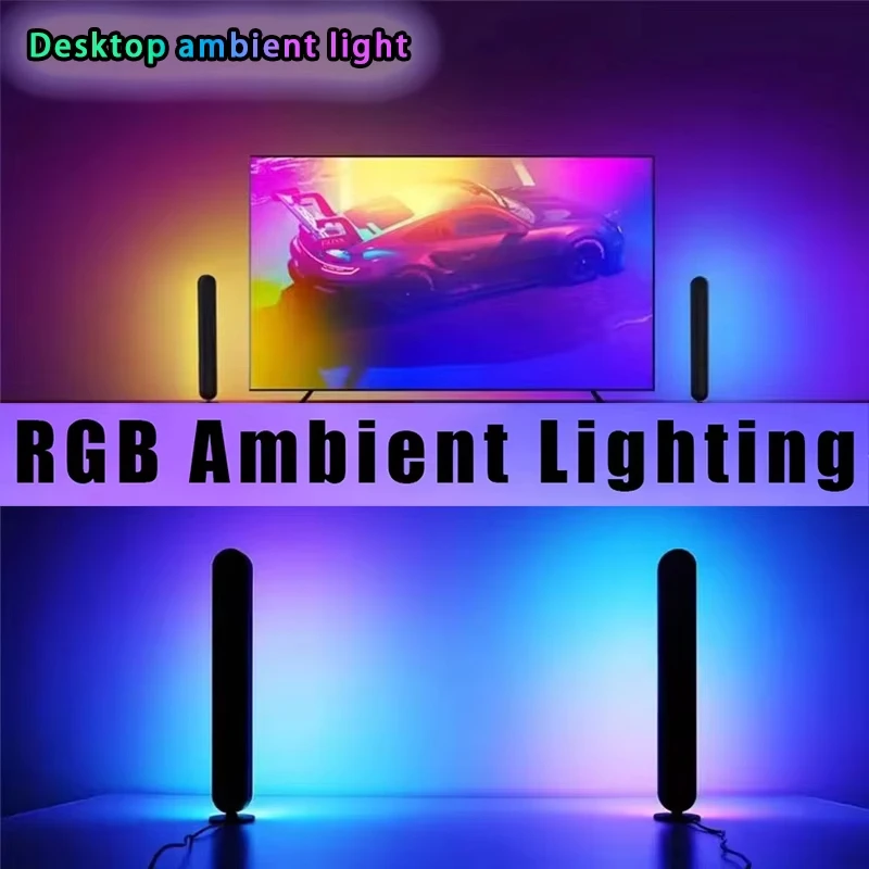 Intelligent RGB Light Bar LED Light Bar Light Music Synchronous Tv Backlight Table Lamp Atmosphere Lighting Party Decoration