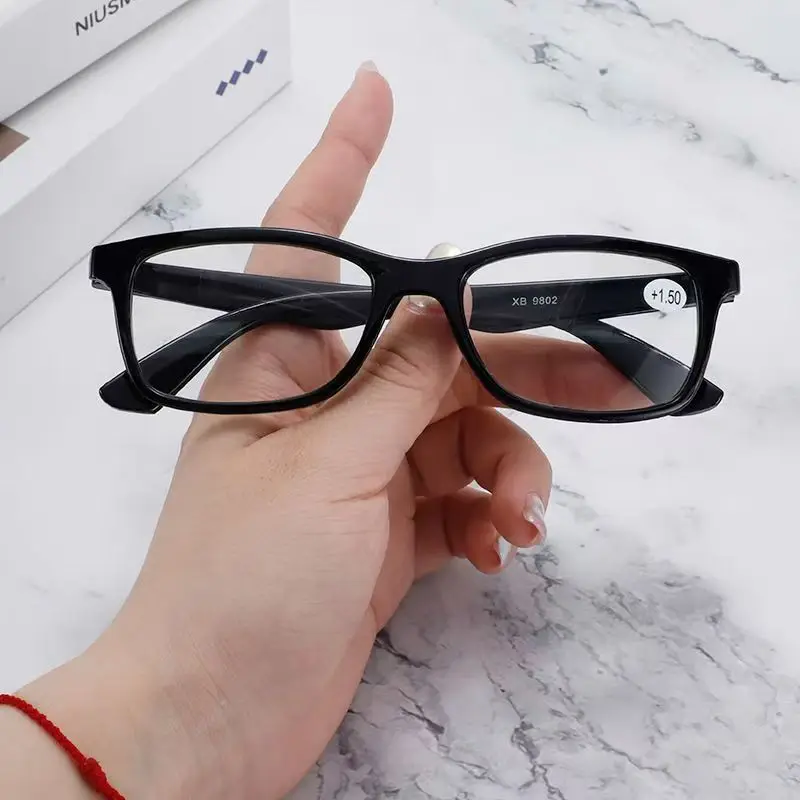 1Pc Portable Reading Glasses +1.00~+4.00 Unisex Ultralight PC Frames Presbyopic Glasses Vision Care High-definition Eyeglasses