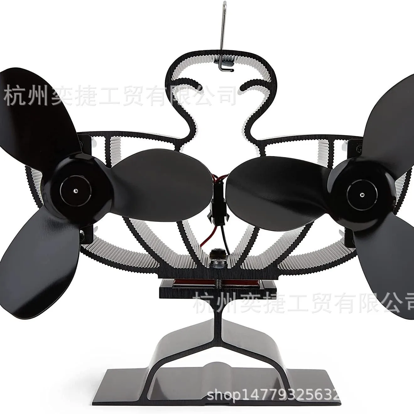 FG9016-6 12.4cm/4.88in Thermal Fan No Power Supply or Battery Self-generated Real Fire Fireplace Fan