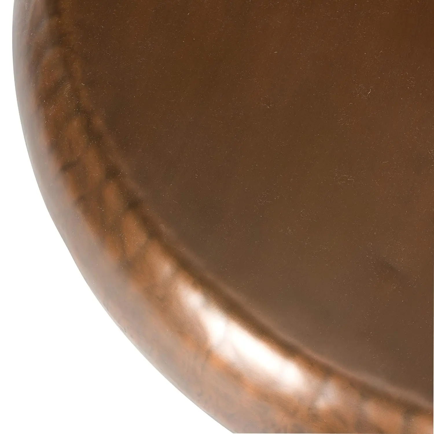 Copper Coffee Table Round Metal Accent Living Room 80cm, Customized