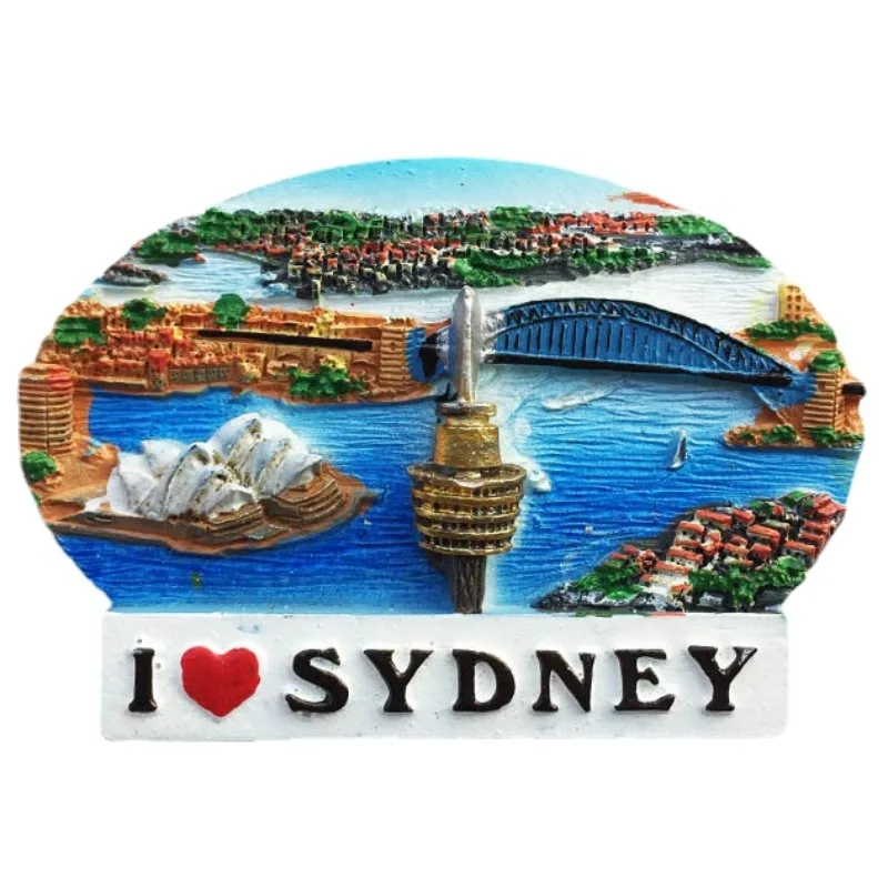 Australia Travelling Souvenirs Fridge Magnets Melbourne Sydney Canberra Fridge Stickers Christmas Gifts Message Board Stickers