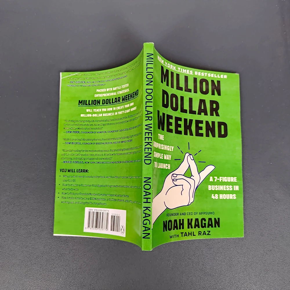 Million Dollar Weekend:the Surprisingly Simple Way To A 7-figure Business In 48 Hours Paperback Book In English