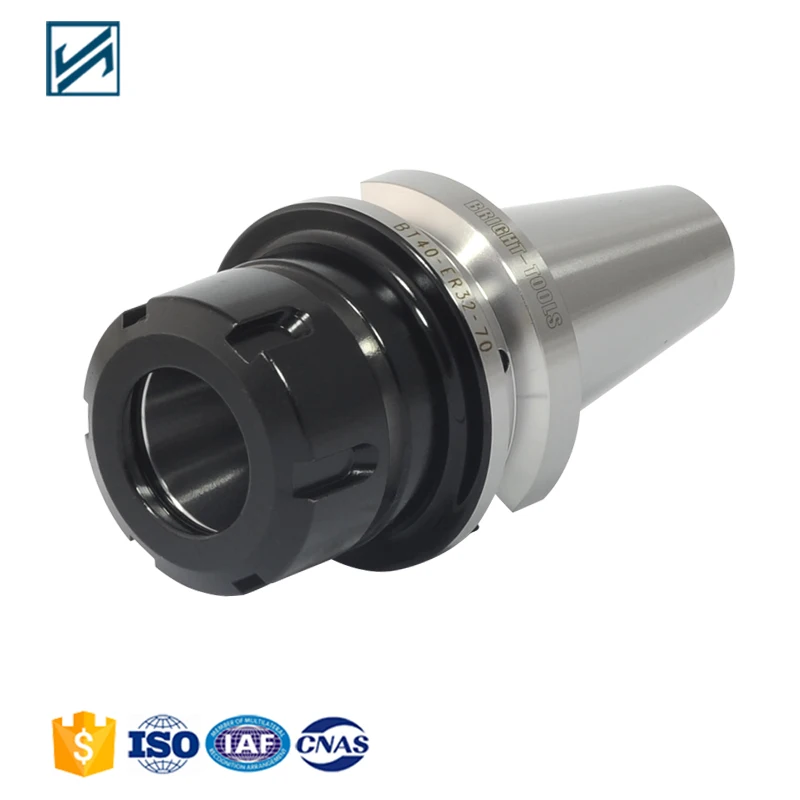 Bright-tools High Precision HSK Adapter ER Collet Chuck for HSK50A HSK63A Spindle Tool Holder