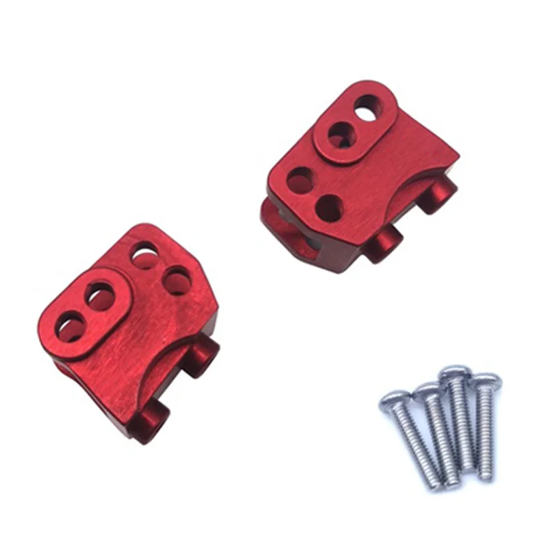 2 stücke cnc aluminium vorne hinten unteres Stoßdämpfer gestänge für rc 1/10 rock auto axial scx10-ii 90046 90047 ar44 achse, rot