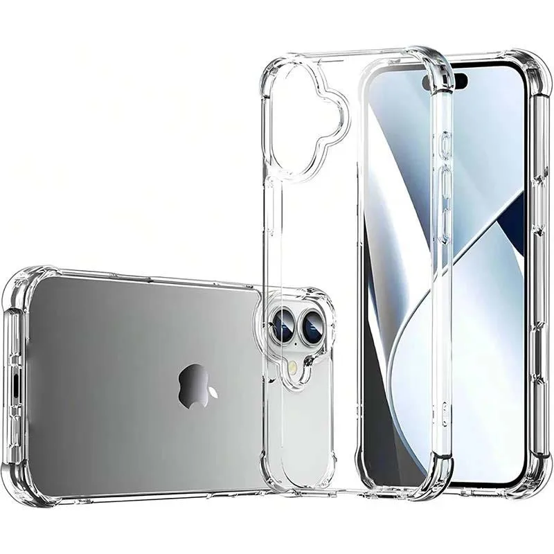 Clear Air Cushion Tpu Case for iPhone 7 8 Plus Se 2020 X XR XS Max Anti Fall Protective Cover for iPhone 11 12 Mini 12 Pro Max