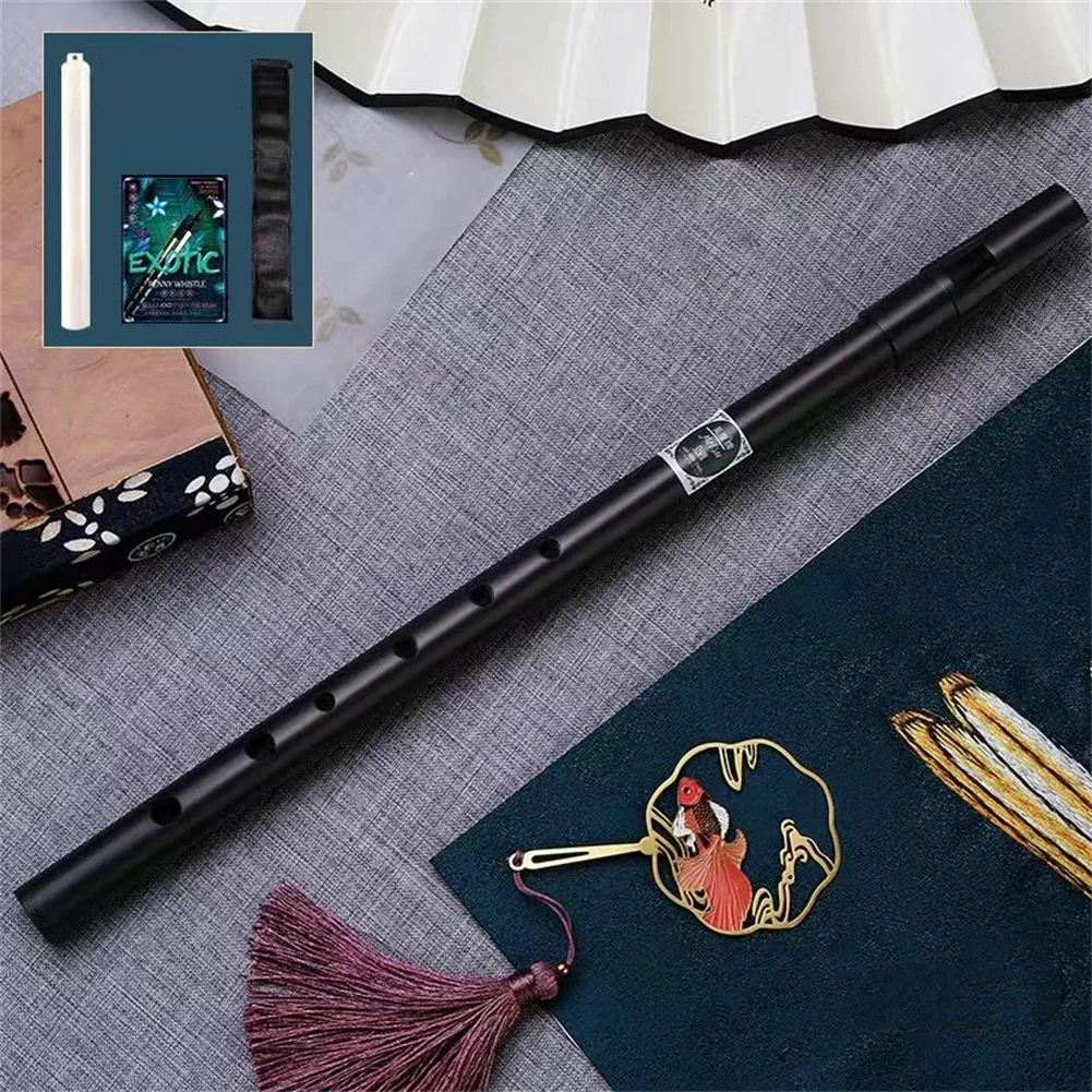 6 Hole Flute C/D Key Irish Whistle Ireland Tin Penny Whistle Metal Flute Instrument Woodwind Musical Beginners Accessories