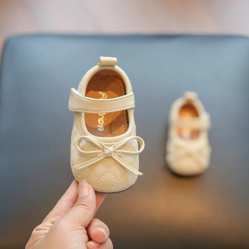 

Simple Baby Girl Single Shoes New Soft-soled Non-slip Walking Shoes Toddler Outdoor Casual Shoes Comfortable 0-3 Years Old Baby