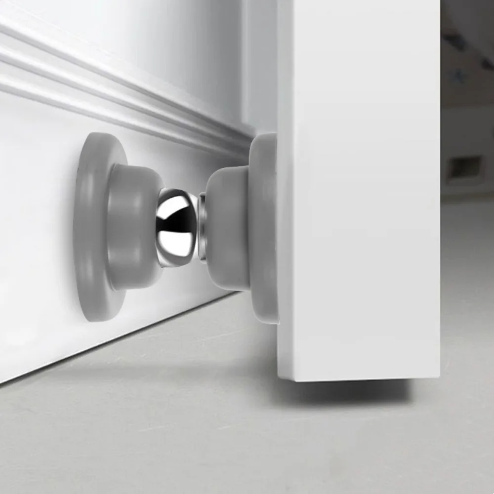 

Без сверления отверстий, дверной стопор, сильная магнитная присоска, бесшумная присоска для двери, защита от столкновений, настенная дверь, присоска для спальни