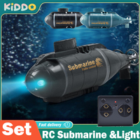 Mini RC Submarine Electric Speed Boat Remote Control Drone Pigboat  Simulation Diving Model High Speed Race Gift Toy Kids Child