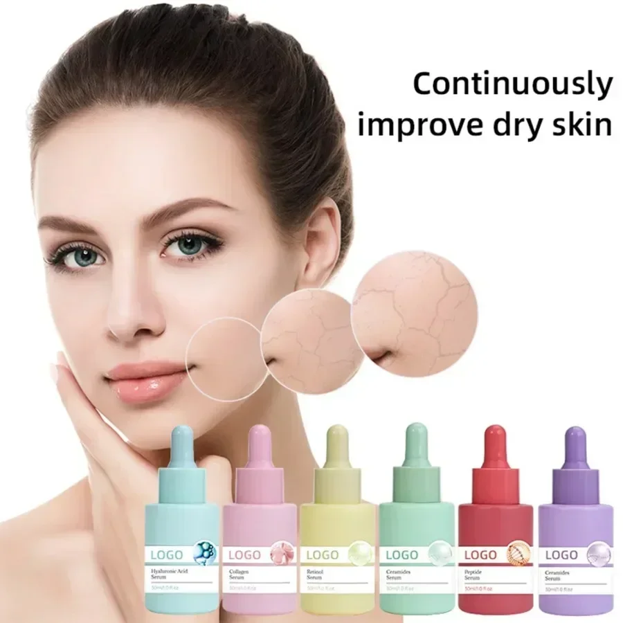 

Private Label 6colors Collagen Hyaluronic Acid Essence Nourishing Moisturizing Anti-aging Lifting Firming Facial Foundation Bulk