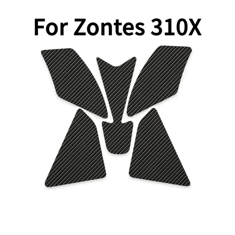 

Motorcycle Dedicated Anti-Scratch Fuel Tank Pad Decorative Decals Protective Stickers For Zontes 310X 310 X