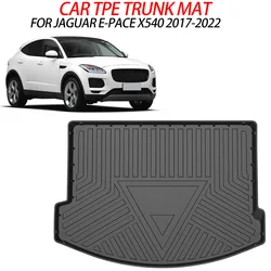 For Jaguar E-Pace X540 2017-2022 Car Cargo Liner All-Weather TPE Non-slip Trunk Mats Waterproof Tray Trunk Carpet Accessories