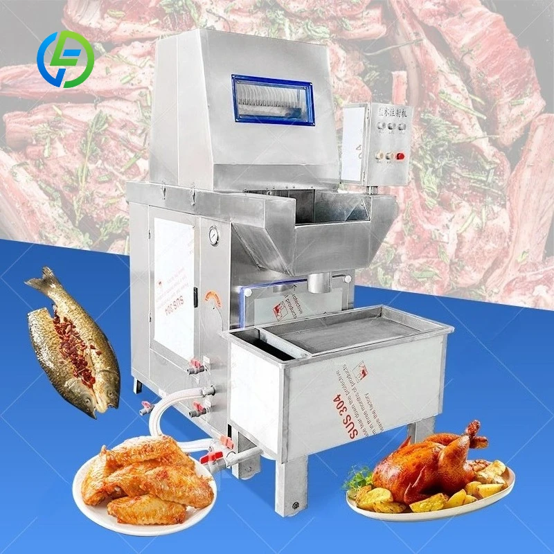 FL Customized High‑speed Saline Injection Machine Automatic Meat Brine Injector Machine Meat Curing Production Equipment