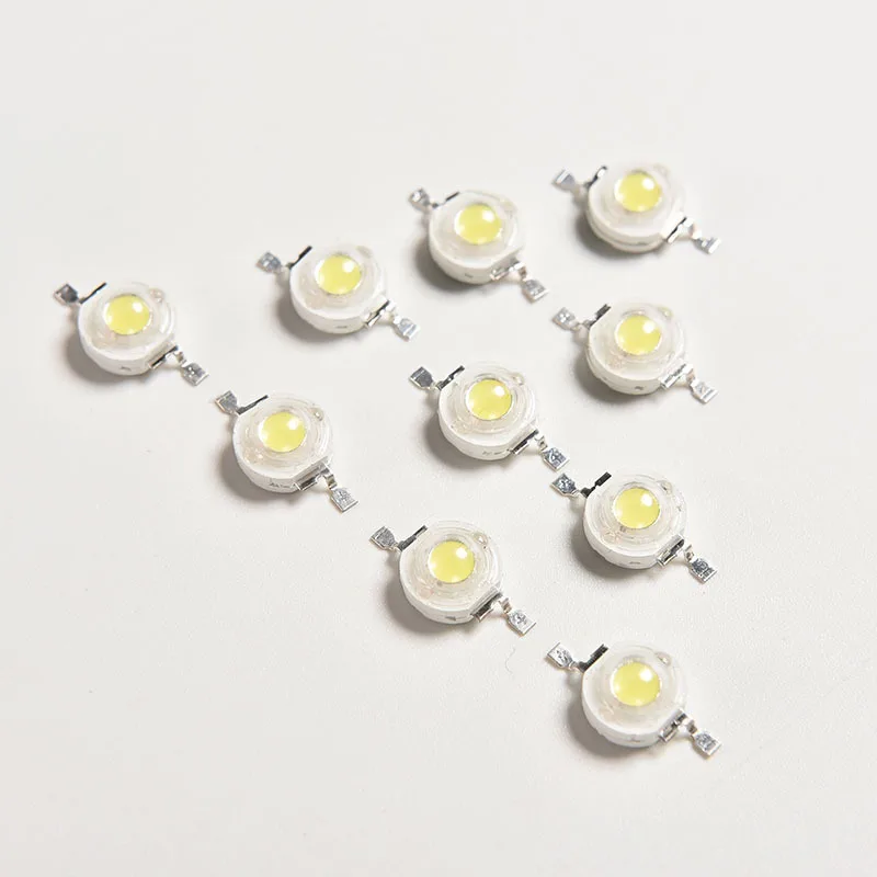 10-100Pcs LED COB Lamp Chip 1W 3W 3.2-3.6V Input 100-220LM Mini LED Bulb Diode SMD For DIY LED Floodlight Spotlight Downlight