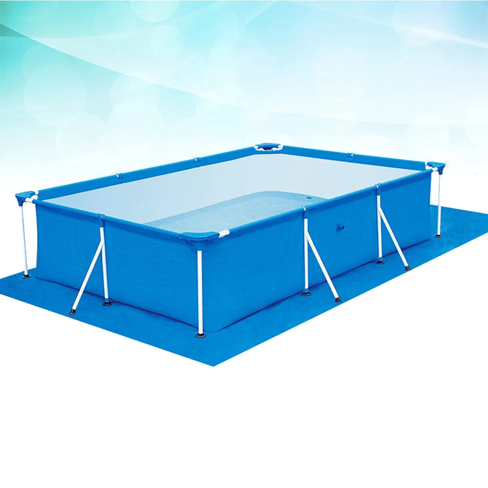 

Premium Pe Pool Floor Pad Cushion Sheet for Inflatable and Frame Pools Waterproof Anti-Skid Dustproof Rain Protection 335x335cm