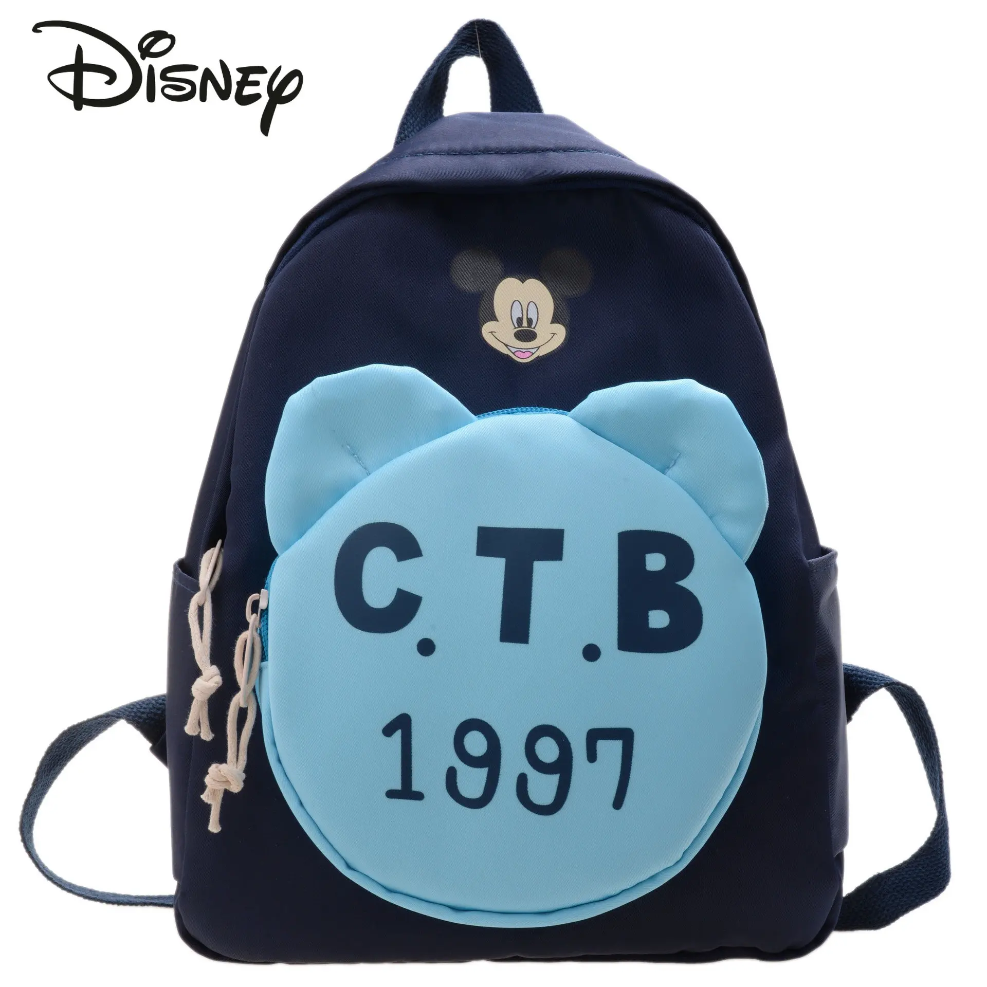 Disney Mickey Children's Backpack Fashion High Quality Student Backpack Casual Versatile Multifunctional Storage Backpack