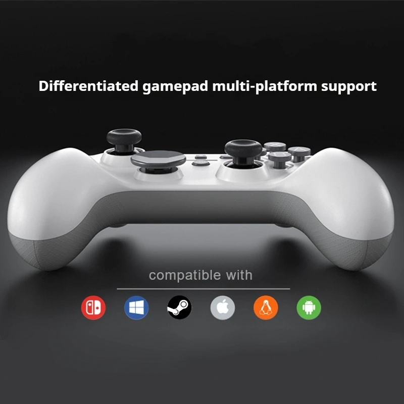 Wireless Game Controller Supports Multi Platform Hall Triggers Suitable For Electronic Game Players Competitive Entertainment