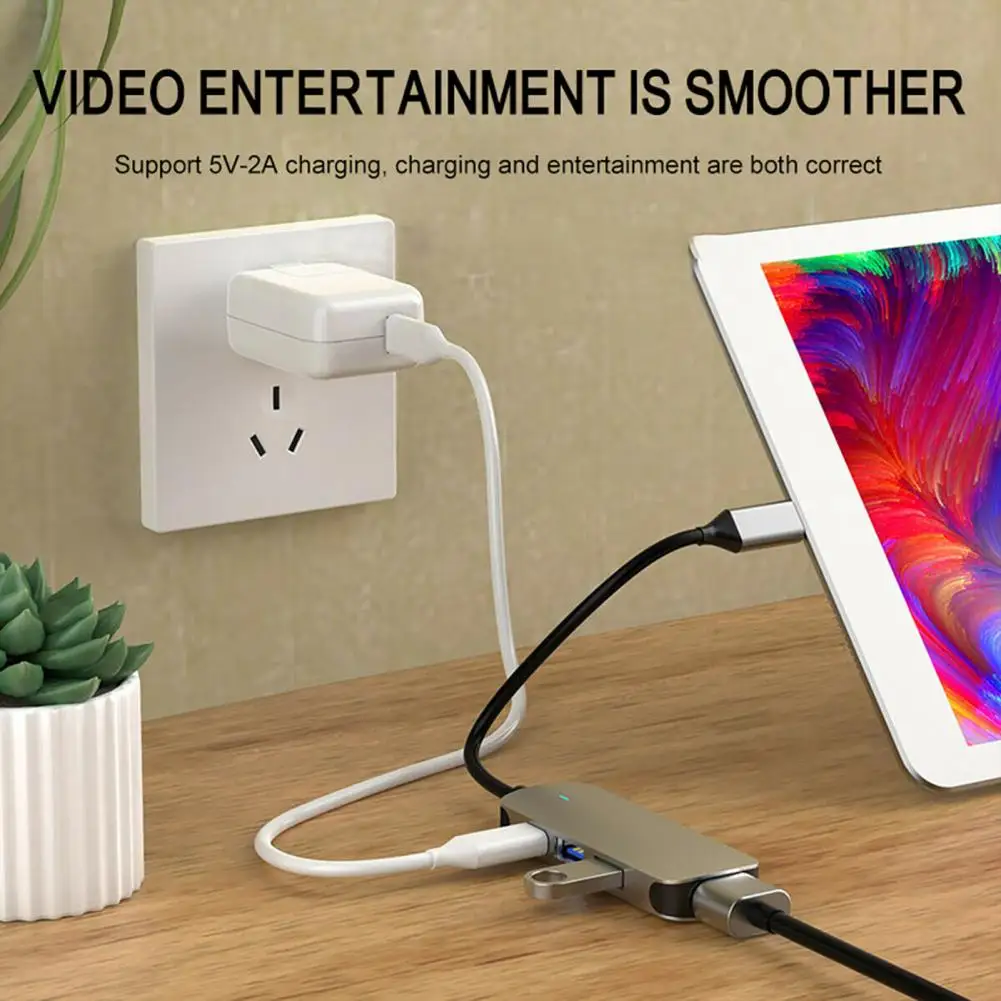 

Splitter Cable Hub High-quality High-speed Transmission Low Power Consumption USB Docking Stand
