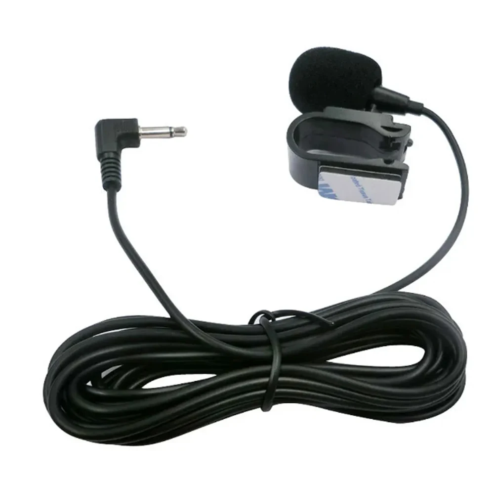 

For Auto Radio 3m Long Professionals Car Audio Microphone 3.5mm Clip Jack Plug Mic Stereo Mini Wired External Microphone