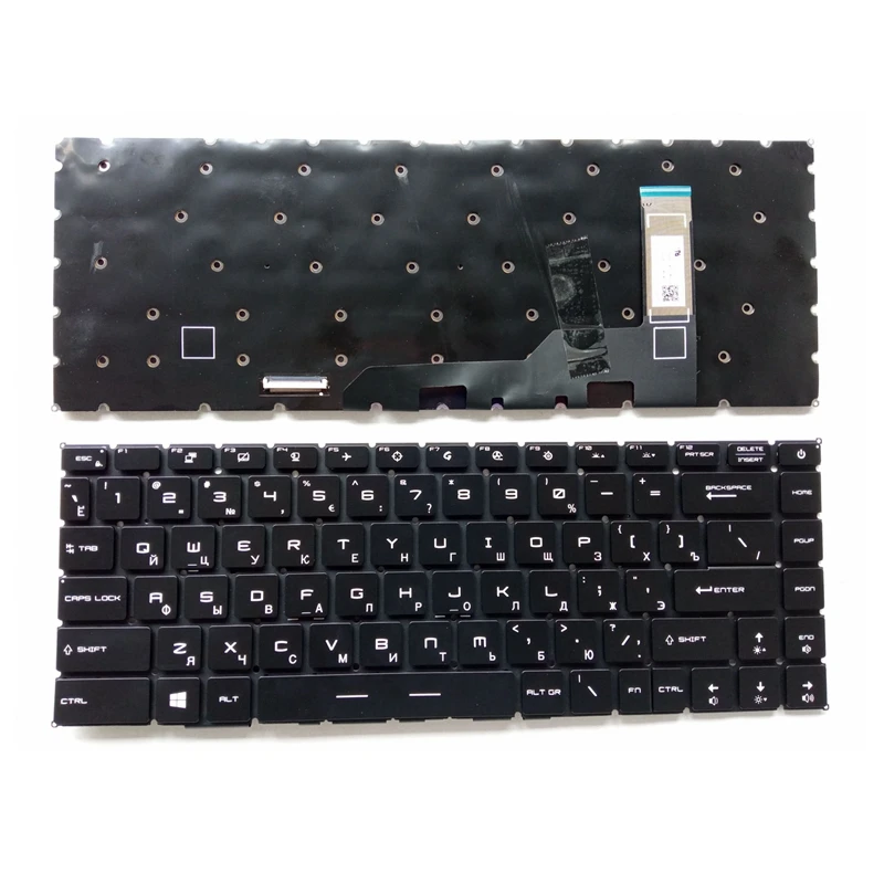 RU/US New Keyboard For MSI GE66 GP66 Raider 10SF 10SFS 10SGS MS-1541 GS66 Stealth 10SD 10SE MS-16V1 With Per-Key RGB Backlight