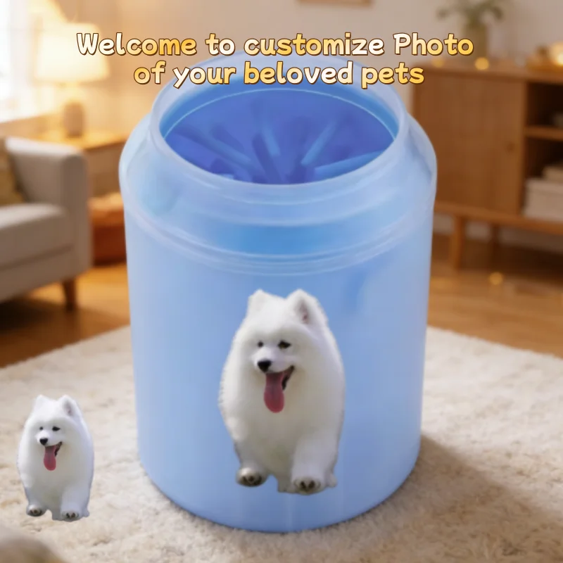 맞춤형 반려동물 발 세척기 부드러운 실리콘 발 세척 브 - Dog Paw Cleaner 리뷰 및 가격