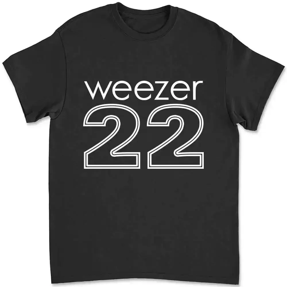 1995 Weezer 22 Rock Music Tour T-shirt 4DT6