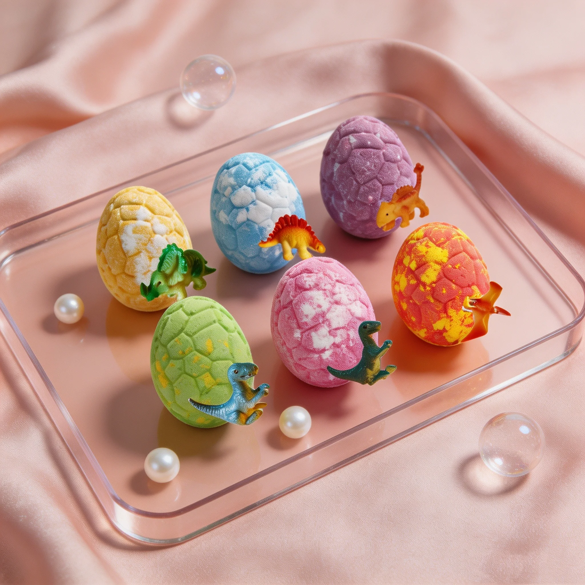 New 6pcs Ocean Toy Bath Salt Balls For Kids & Adults With Toys Surprise Inside Fun Educational Bath Fizzy Bubble Bath Balls Sets