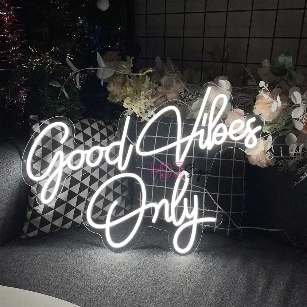Картина 5: 60 см Большая неоновая вывеска Светодиодные фонари Хорошая вибра Только неоновый свет Светодиодная вывеска Красота Декор комнаты Спальня Девушка Декор на день рождения Свадебное настенное искусство