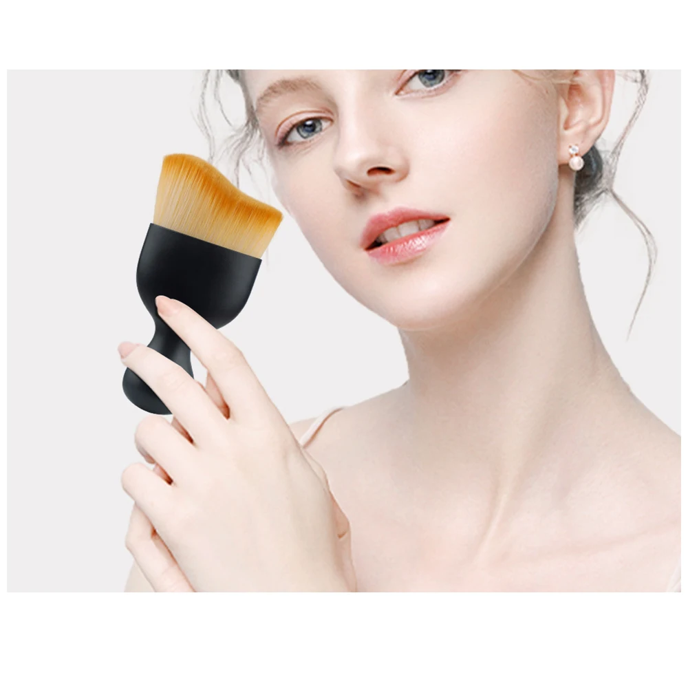 

Arc Curve Foundation Make-up Brush Contour Brush Powder Blusher Brush Makeup Brush Repair Brush Makeup Tools Wave Line Brush