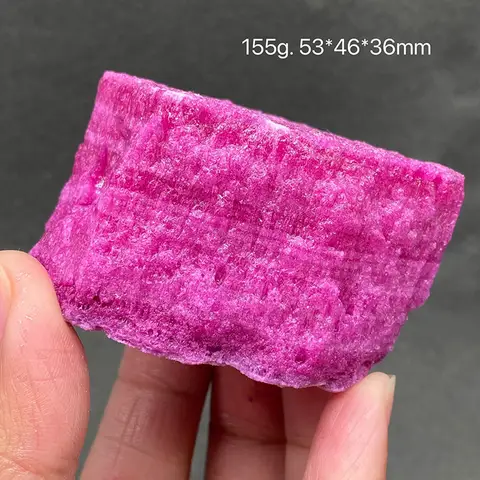 100% Natural Mianmar Rubi Minerais Espécimes Pedras e Cristais Cristal de Cura