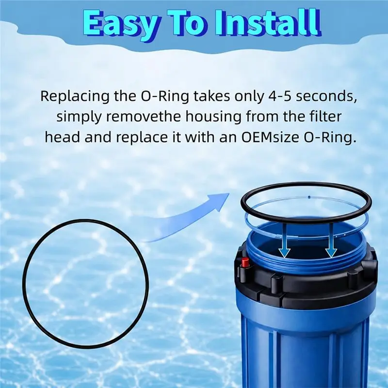 A50Q-151122 O-Ring For Pentair Pentek Big Blue Water Filter Housings,For Seal Gasket For 10 & 20 Big Blue Filters