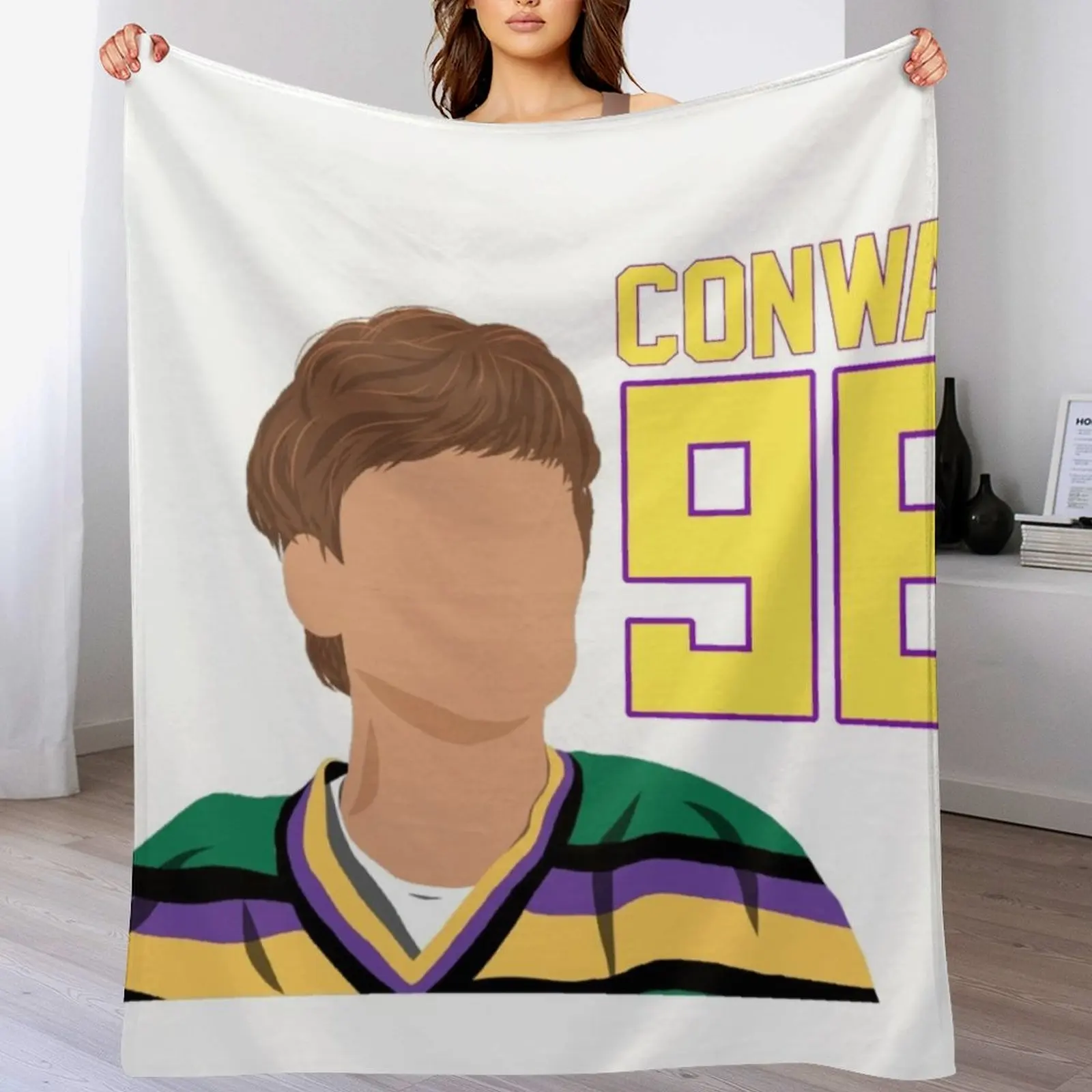 

Charlie Conway Throw Blanket Soft Warm Blanket Gift for Men Women Adults