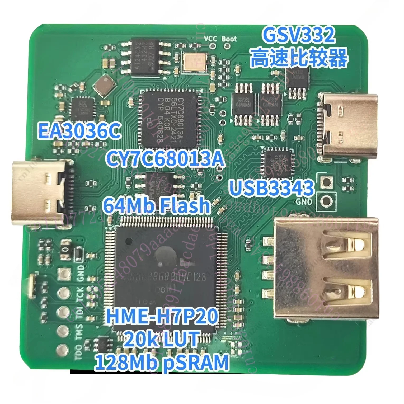 USB Protocol Analyzer 480M USB Sniffer with Open Source WireShark & FPGA Technology
