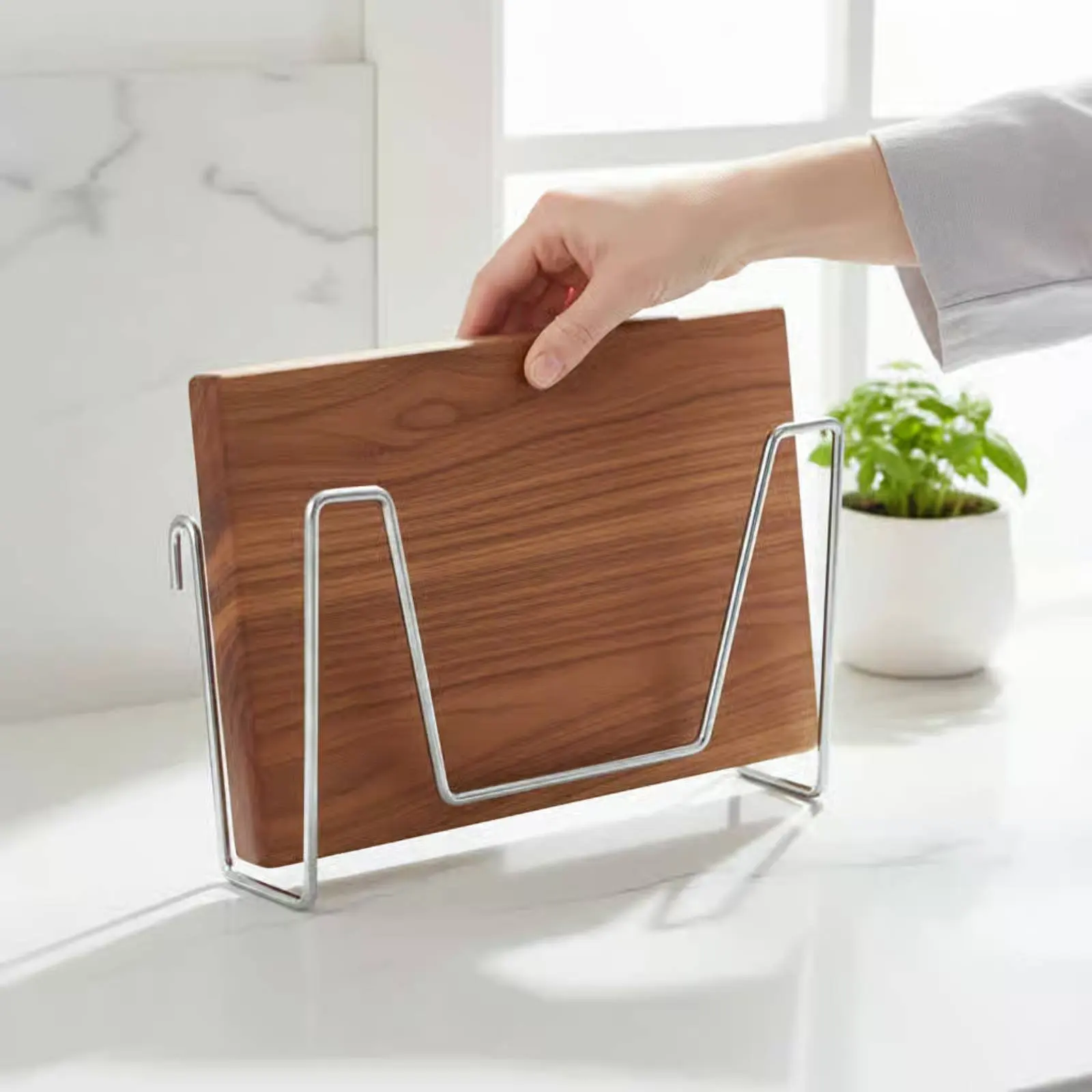Stainless Steel Dish Rack Rustproof Stainless Steel Dish Drainer Kitchen Utensil Holder Easy to Clean Household Storage Non-Slip