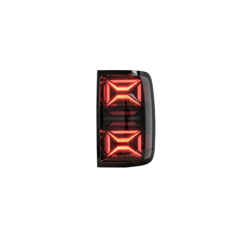 VW Amarok Full LED Tail Lamp Rear Lights for 2010 UP with Dynamic Signal of Red and Smoke