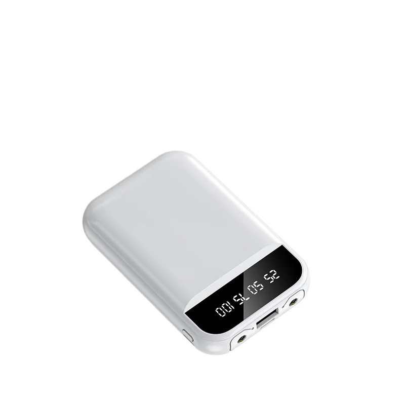 10W 10000mAh illuminating Power Bank Fast Charging For iPhone For Xiaomi For Samsung Large Capacity With LED Digital Display