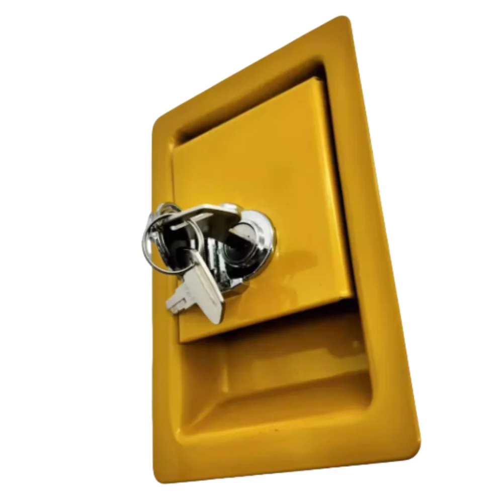 For Komatsu PC100 120 200 300 360-6-7-8-8MO Side Door Lock Hydraulic Pump Water Tank Door Lock Excavator Parts