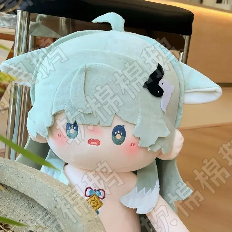 Original Honkai: Star Rail HuoHuo Cosplay Adorable Sitting Posture Soft Plush Doll Body Dress Up Stuffed Toy Pillow 40CM Gift