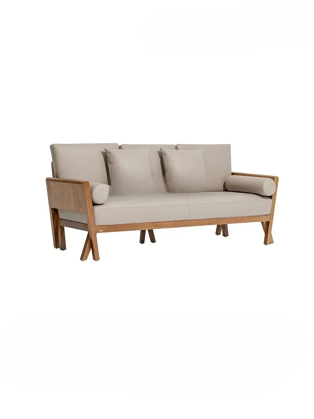 TTAsh Wood Solid Wood Sofa, Bedside Chair, Recliner, Study, Lying Down