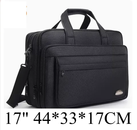 Men Business bag briefcase 17 inch Laptop Bag 15.6 