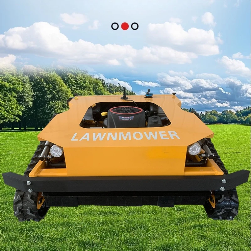Export Remote Control Lawn Mower Crawle High Power Diesel Intelligent Lawn Mower Agricultural Machinery Equipment Tosaerba JT