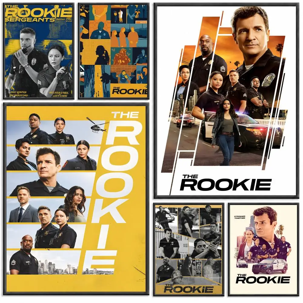 tv The Rookies Poster Modern PP Paper Wall Decorative for Cafe Office Bar Home Wall Decor Gift