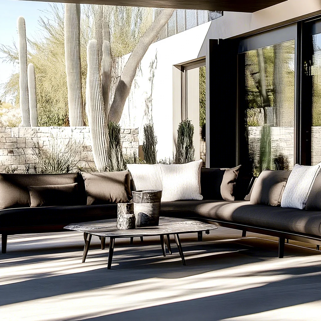 

Modern Luxury Aluminum Outdoor Leisure Sofa Couch Set Quick-drying Comfortable Durable UV-Resistant Weather Resistant