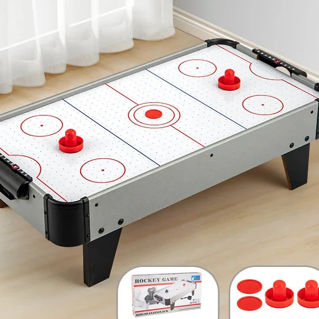 

Air Hockey Table Electric Fan with Electric Motor, Plug-in + Blower Set, for Playroom, Kids, Adults