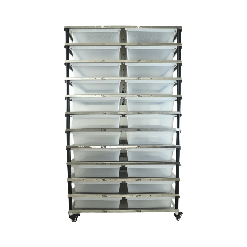 Hide Snake Rack System Pet Reptile Enclosure 403/201 Stainless Steel Plastic Tubs Small Terrarium Feeding Box - view 2