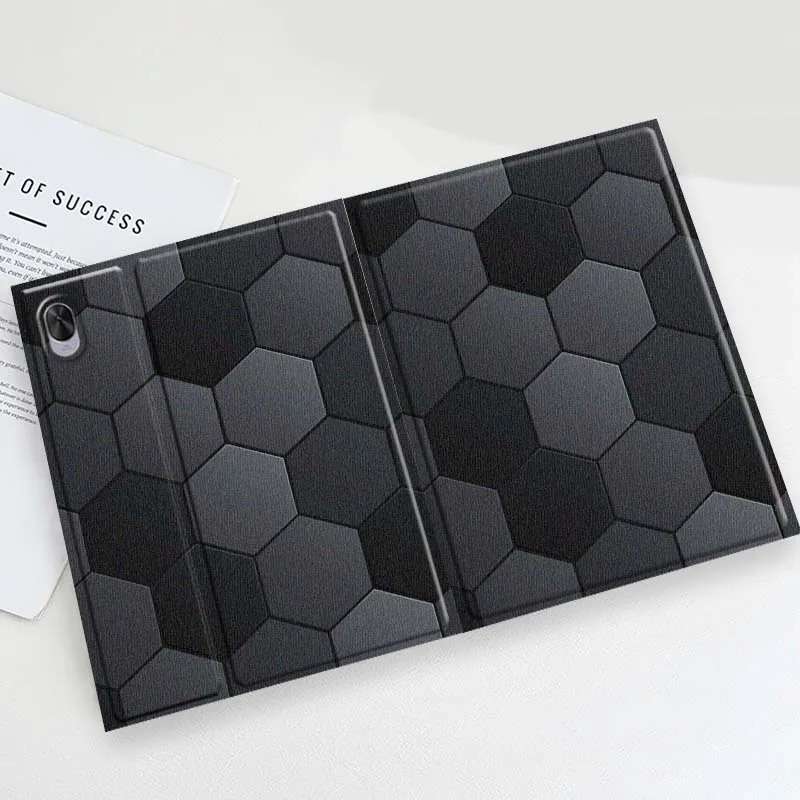 Hexagon Pattern For Huawei MediaPad 11 M5 M6 ES Pro M5Lite Honor Pad V7 V8 X7 X8 X9 GT Pro Tab Tablet Case Soft