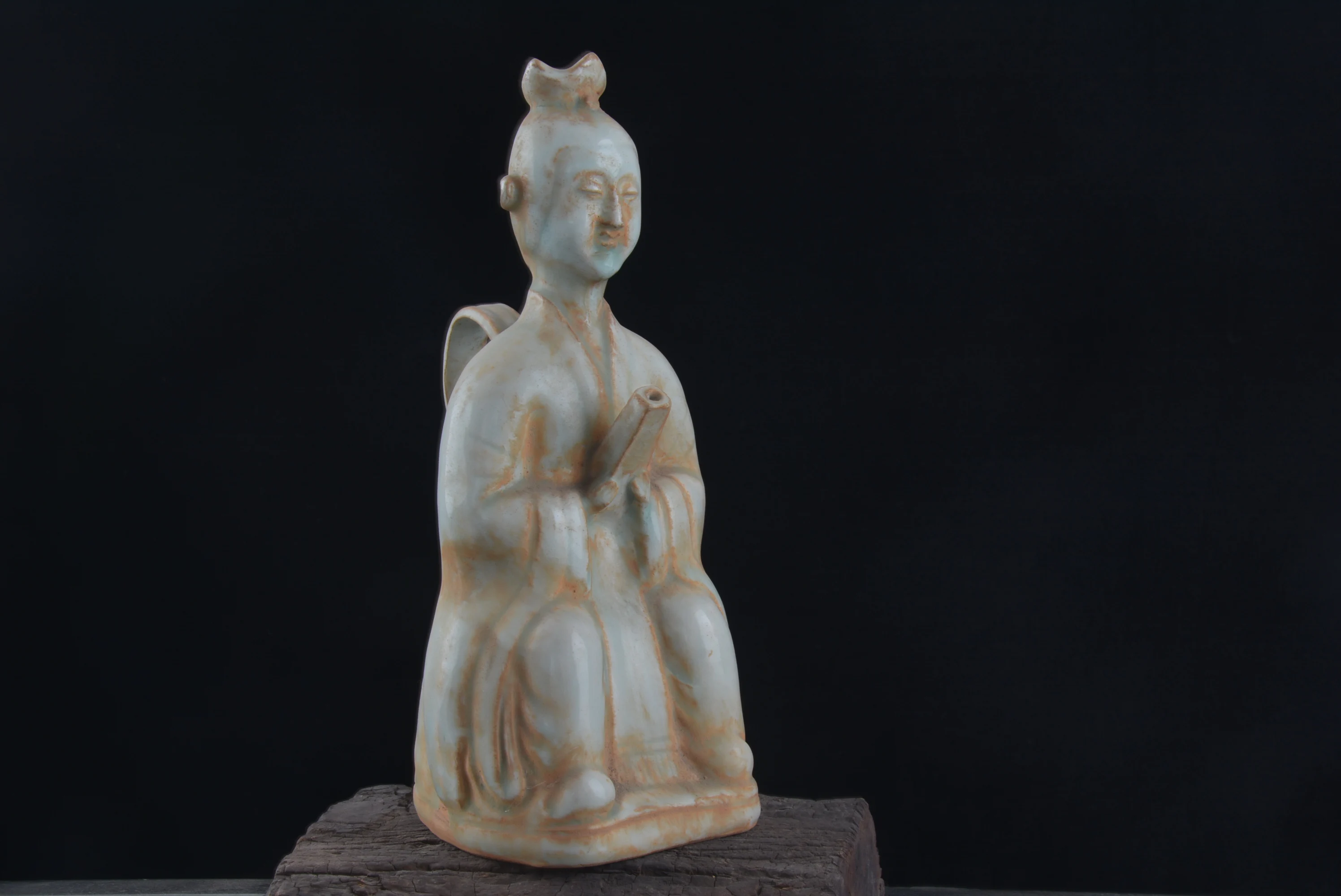 

Rare Song Dynasty (961--1275) porcelain people teapot, best collection & adornment, Free shipping
