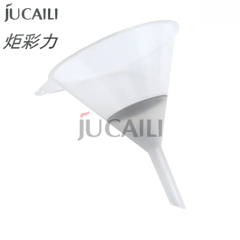 JUCAILI 5 Pcs Printer Ink funnel filter for Ro_land Mi_ma_ki DX4 DX5 DX7 refillable ink cartridge ink filter tool