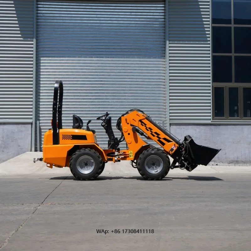 Mini Front Loader EPA/EURO Mini Wheel Loaders Crawler Driving Style Mini Wheel Loader for Sale