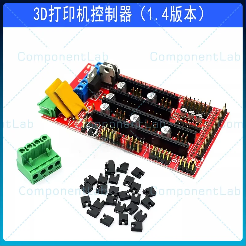 

Плата управления 3D-принтером, совместимая с RAMPS 1.4/1.5/1.6, для принтеров RepRap